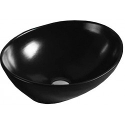 Mexen Elza  Lavoar pe blat  40 x 33 cm,  negru - 21014070 Lavoar pe blat fara gaura beterie 467680 Mexen