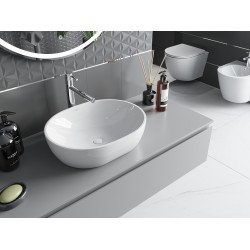 Mexen Viki  Lavoar pe blat  48 x 35 cm,  alb - 21054800