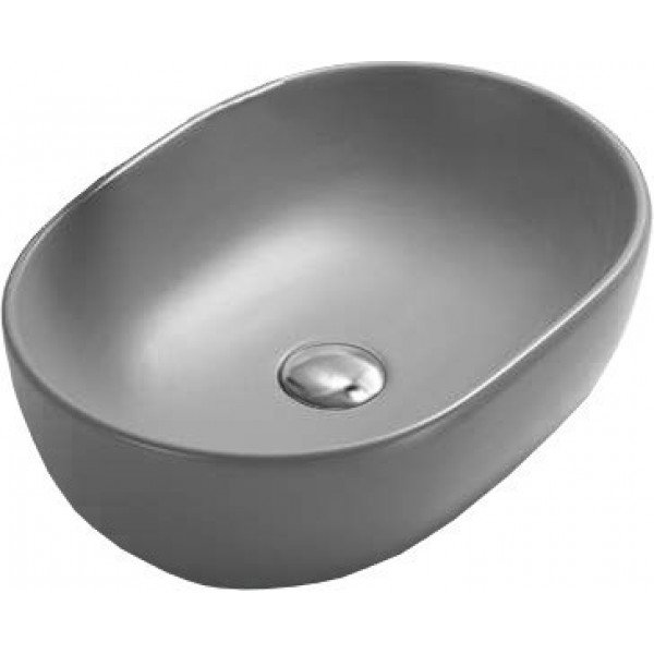 Mexen Viki  Lavoar pe blat  48 x 35 cm,  gri   mat - 21054861