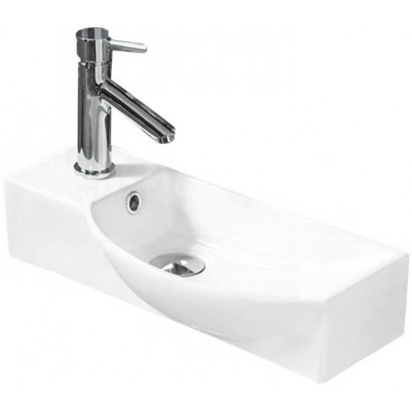 Mexen Hugo  Lavoar pe blat   dreapta 50 x 23 cm,  alb - 21255000R