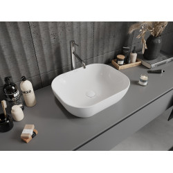 Mexen Rosa  Lavoar pe blat  50 x 40 cm,  alb - 21095000