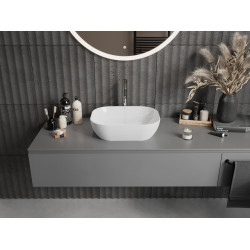 Mexen Rosa  Lavoar pe blat  50 x 40 cm,  alb - 21095000