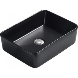 Mexen Catia  Lavoar pe blat  48 x 37 cm,  negru mat - 21314885 Lavoar pe blat fara gaura beterie 467680 Mexen
