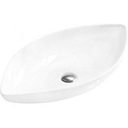 Mexen Ivone  Lavoar pe blat  70 x 37 cm,  alb - 21487000 Lavoar pe blat fara gaura beterie 467680 Mexen