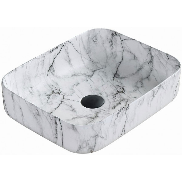 Mexen Carla  Lavoar pe blat  50 x 39 cm,  alb piatra - 21555093