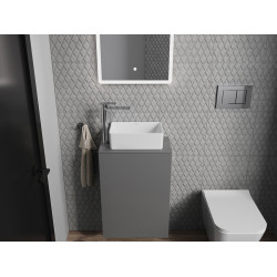 Mexen Nadia  Lavoar pe blat  36 x 23 cm,  alb - 21613600