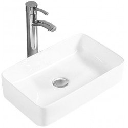 Mexen Nadia  Lavoar pe blat  36 x 23 cm,  alb - 21613600 Lavoar pe blat fara gaura beterie 467680 Mexen