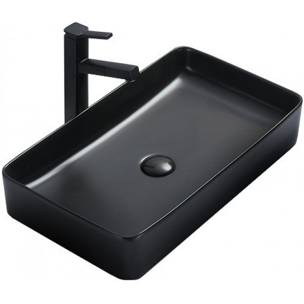 Mexen Nadia  Lavoar pe blat  60 x 35 cm,  negru mat - 21616085