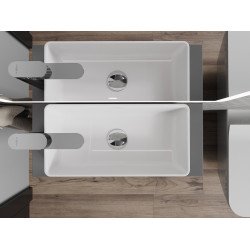 Mexen Nadia  Lavoar pe blat  46 x 23 cm,  alb - 21614600