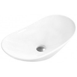 Mexen Gabi  Lavoar pe blat  61 x 36 cm,  alb - 21716100 Lavoar pe blat fara gaura beterie 467680 Mexen