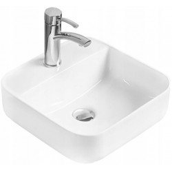 Mexen Silvia  Lavoar pe blat  39 x 39 cm,  alb - 21863900 Lavoar pe blat fara gaura beterie 467680 Mexen