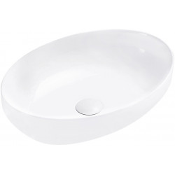 Mexen Cornelia  Lavoar pe blat  50 x 36 cm,  alb - 21885000 Lavoar pe blat fara gaura beterie 467680 Mexen