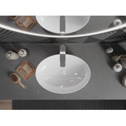 Mexen Cornelia  Lavoar pe blat  50 x 36 cm,  alb - 21885000