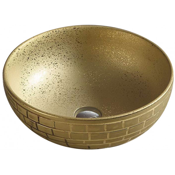 Mexen Briana  Lavoar pe blat  40 x 40 cm, auriu - 22064052