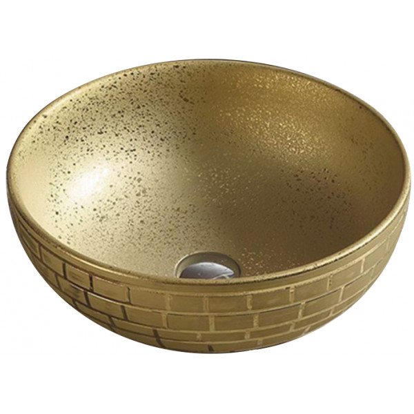 Mexen Briana  Lavoar pe blat  40 x 40 cm, auriu - 22064052