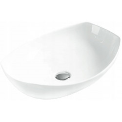 Mexen Gianna  Lavoar pe blat  50 x 39 cm,  alb - 21915600 Lavoar pe blat fara gaura beterie 467680 Mexen