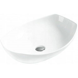 Mexen Gianna  Lavoar pe blat  50 x 39 cm,  alb - 21915600 Lavoar pe blat fara gaura beterie 467680 Mexen