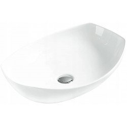 Mexen Gianna  Lavoar pe blat  50 x 39 cm,  alb - 21915600 Lavoar pe blat fara gaura beterie 467680 Mexen