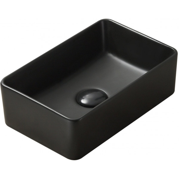 Mexen Nadia  Lavoar pe blat  36 x 23 cm,  negru mat - 21613685