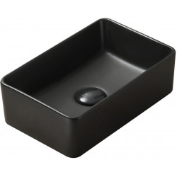 Mexen Nadia  Lavoar pe blat  36 x 23 cm,  negru mat - 21613685 Lavoar pe blat fara gaura beterie 467680 Mexen