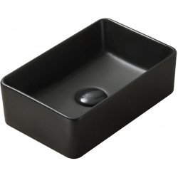 Mexen Nadia  Lavoar pe blat  36 x 23 cm,  negru mat - 21613685 Lavoar pe blat fara gaura beterie 467680 Mexen