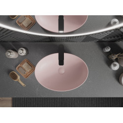 Mexen Cornelia  Lavoar pe blat  50 x 36 cm, roz  mat - 21885044