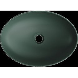 Mexen Cornelia  Lavoar pe blat  50 x 36 cm,  verde  mat - 21885047