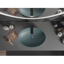 Mexen Cornelia  Lavoar pe blat  50 x 36 cm,  verde   mat - 21885048