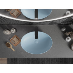 Mexen Cornelia  Lavoar pe blat  50 x 36 cm, albastru  mat - 21885049