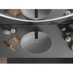 Mexen Cornelia  Lavoar pe blat  50 x 36 cm,  gri   mat - 21885061