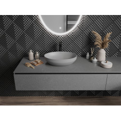 Mexen Cornelia  Lavoar pe blat  50 x 36 cm,  gri   mat - 21885061