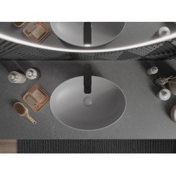 Mexen Cornelia  Lavoar pe blat  50 x 36 cm,  gri   mat - 21885061