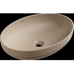 Mexen Cornelia  Lavoar pe blat  50 x 36 cm, cappuccino mat - 21885064 Lavoar pe blat fara gaura beterie 467680 Mexen