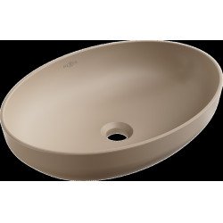 Mexen Cornelia  Lavoar pe blat  50 x 36 cm, cappuccino mat - 21885064 Lavoar pe blat fara gaura beterie 467680 Mexen