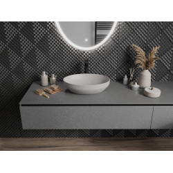 Mexen Cornelia  Lavoar pe blat  50 x 36 cm,  gri  mat - 21885067