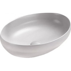 Mexen Cornelia  Lavoar pe blat  50 x 36 cm,  gri  mat - 21885067 Lavoar pe blat fara gaura beterie 467680 Mexen