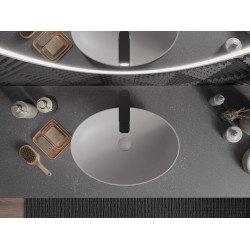 Mexen Cornelia  Lavoar pe blat  50 x 36 cm,  gri  mat - 21885067