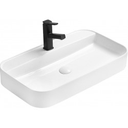 Mexen Sofia  Lavoar pe blat  70 x 40 cm,  alb - 22157000 Lavoar pe blat fara gaura beterie 467680 Mexen