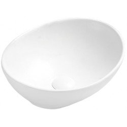 Mexen Elza  Lavoar pe blat  40 x 33 cm,  alb mat - 21014001 Lavoar pe blat fara gaura beterie 467680 Mexen