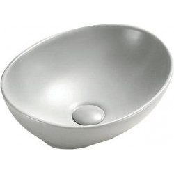 Mexen Elza  Lavoar pe blat  40 x 33 cm,  platina  mat - 21014063 Lavoar pe blat fara gaura beterie 467680 Mexen