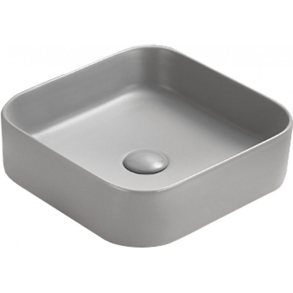 Mexen Vena  Lavoar pe blat  37 x 37 cm, gri  mat - 22193761