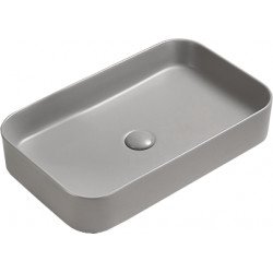 Mexen Vena  Lavoar pe blat  60 x 37 cm,  gri   mat - 22196061 Lavoar pe blat fara gaura beterie 467680 Mexen