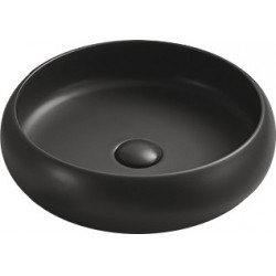 Mexen Lola  Lavoar pe blat  41 x 41 cm,  negru - 22214185 Lavoar pe blat fara gaura beterie 467680 Mexen