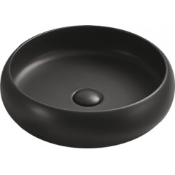 Mexen Lola  Lavoar pe blat  41 x 41 cm,  negru - 22214185 Lavoar pe blat fara gaura beterie 467680 Mexen