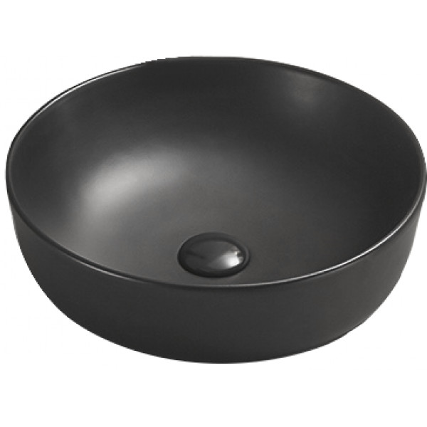 Mexen Lana  Lavoar pe blat  41 x 41 cm,  negru mat - 22234185