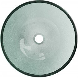 Mexen Mira  sticla  Lavoar pe blat  42 x 42 cm, argintiu  - 24124211