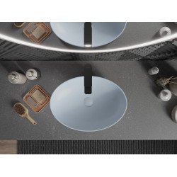 Mexen Cornelia  Lavoar pe blat  50 x 36 cm,  gri -albastru  mat - 21885069