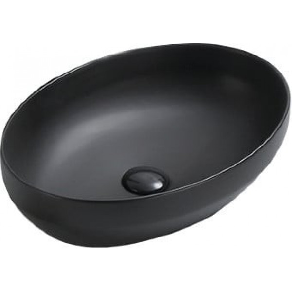 Mexen Cornelia  Lavoar pe blat  50 x 36 cm,  negru mat - 21885085