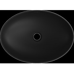Mexen Cornelia  Lavoar pe blat  50 x 36 cm,  negru mat - 21885085