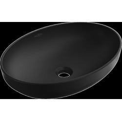 Mexen Cornelia  Lavoar pe blat  50 x 36 cm,  negru mat - 21885085 Lavoar pe blat fara gaura beterie 467680 Mexen